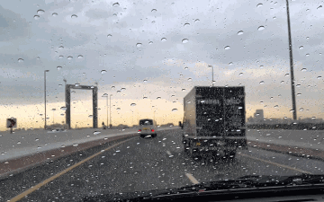 الصورة: الصورة: الإمارات.. منخفض جوي الأربعاء والخميس يصاحبه سقوط أمطار على مناطق متفرقة