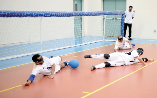 الصورة: الصورة: «جمعية الإمارات للمكفوفين» يتألق في دوري كرة الهدف