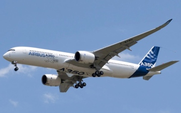 الصورة: الصورة: إيرباص ترفع إنتاجها من طراز «A350» عريضة البدن