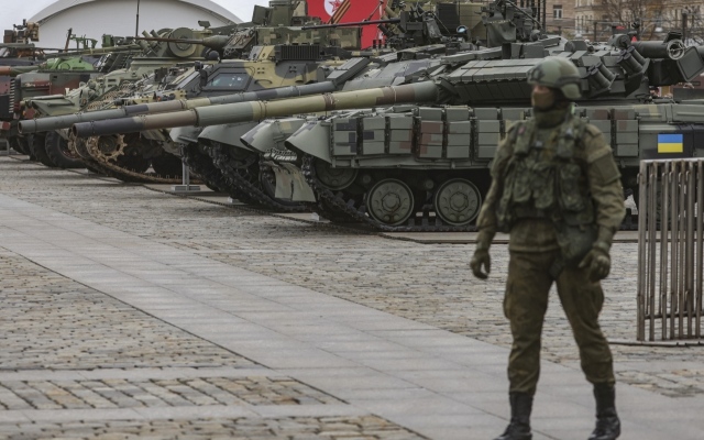 الصورة: الصورة: أوكرانيا: وضع الجبهة يتدهور والروس يحققون نجاحات