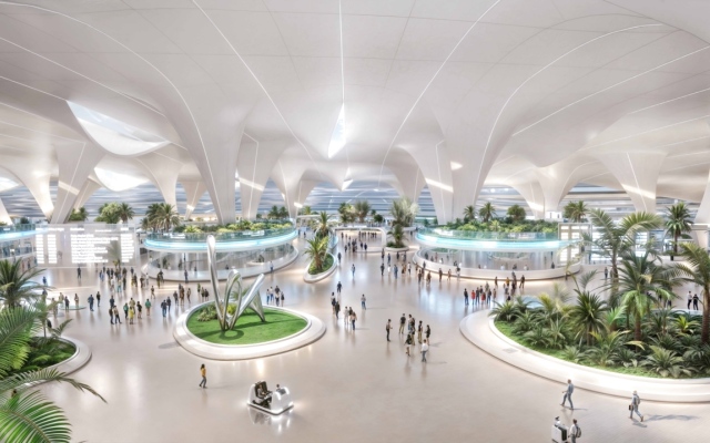 الصورة: الصورة: مطار آل مكتوم الدولي قفزة كبرى نحو المستقبل