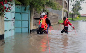 الصورة: الصورة: 181 قتيلاً حصيلة ضحايا الفيضانات في كينيا