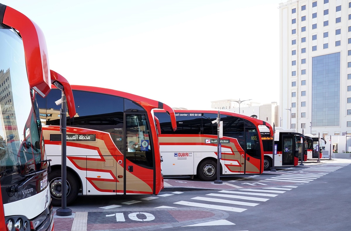 طرق دبي تعلن عن تعليق مؤقت لخدمة الحافلات عبر المدن
