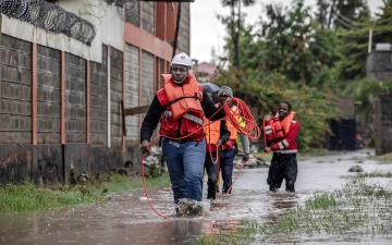 الصورة: الصورة: الفيضانات تحصد 200 قتيل في كينيا