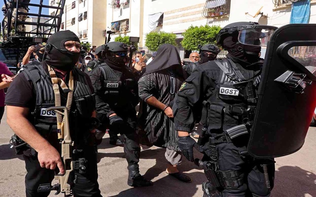 الصورة: الصورة: إحباط مخطط إرهابي حاول استهداف منشآت أمنية في المغرب