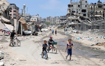 الصورة: الصورة: «هدنة غزة» تسابق اجتياح رفح وتحذير أممي من مذبحة