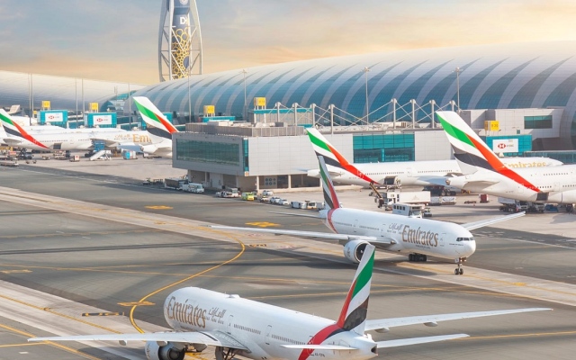 الصورة: الصورة: مطار دبي يواصل الصدارة العالمية في حجم السعة المقعدية خلال مايو