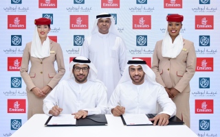 شراكة بين طيران الإمارات و«غرفة أبوظبي» لتعزيز قطاع السفر والسياحة