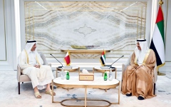 الصورة: الصورة: صقر غباش: علاقات أخوية راسخة بين الإمارات وقطر
