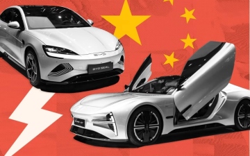 الصورة: الصورة: الوكلاء الصينيون يتخلون عن طرازات السيارات الأجنبية لصالح الكهربائية محلية الصنع