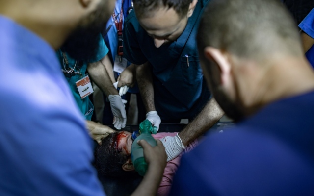 الصورة: الصورة: انهيار القطاع الصحي في رفح إثر الهجوم الإسرائيلي