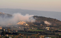 الصورة: الصورة: مقتل 4 من عناصر «حزب الله» في غارة إسرائيلية على لبنان