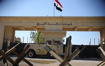 الصورة: الصورة: مصر ترفض التنسيق مع إسرائيل لدخول المساعدات من معبر رفح