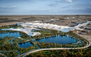 الصورة: الصورة: «مطار آل مكتوم» يحفز خطط توسع الفنادق العالمية بدبي