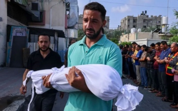 الصورة: الصورة: منظمة الصحة العالمية: "ليس هناك خطأ" في إحصاء القتلى الذي تعلنه السلطات الصحية الفلسطينية في غزة