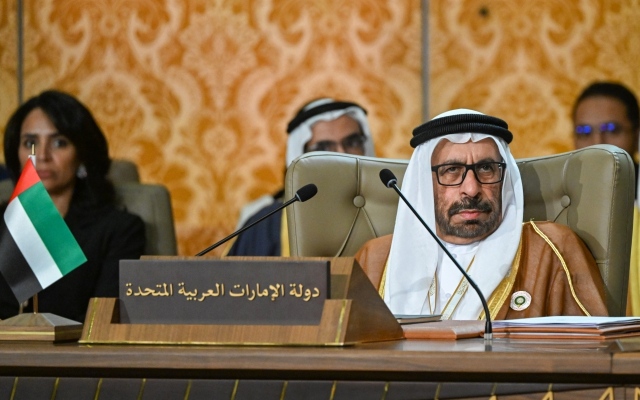 الصورة: الصورة: المرر يترأس وفد الإمارات في الاجتماعات التحضيرية للقمة العربية بالمنامة
