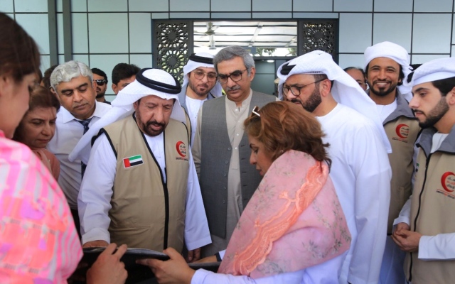الصورة: الصورة: «الهلال» تدشن توسعة جديدة بمستشفى الشيخ زايد بـ «السند»