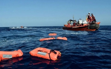 الصورة: الصورة: فقدان 23 مهاجراً أبحروا من سواحل تونس