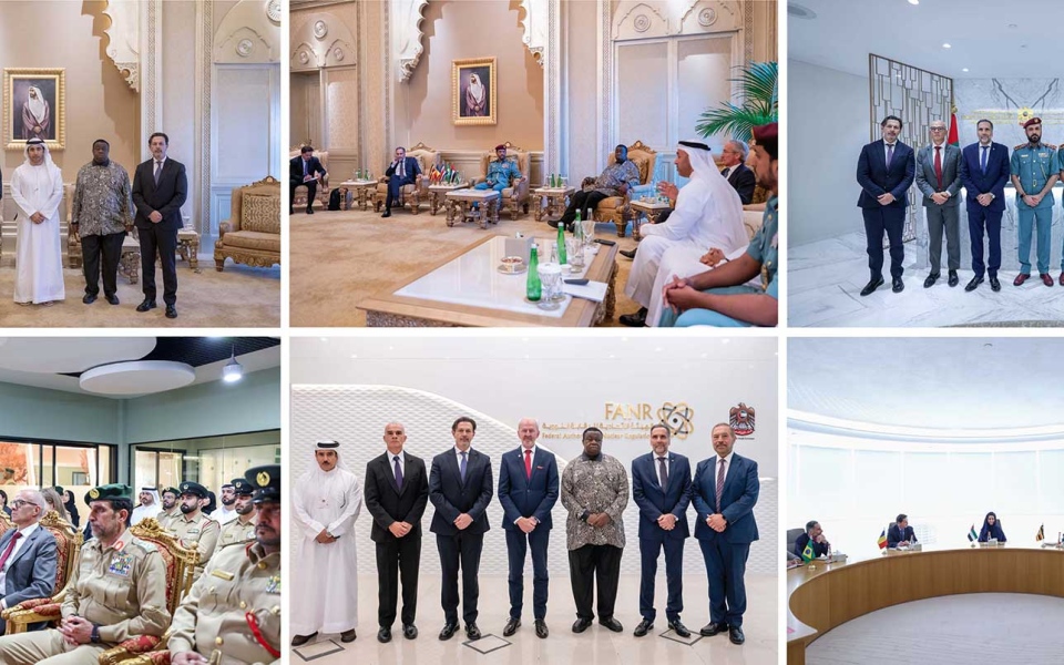 الصورة: الصورة: وزراء ومسؤولون دوليون يتعرفون على تجارب الإمارات لتعزيز الأمن والعمل الحكومي
