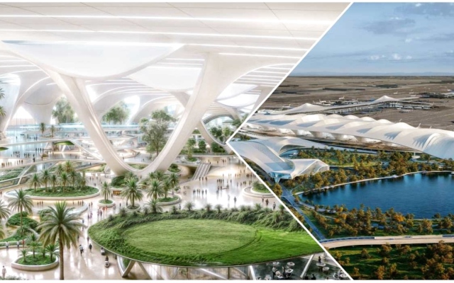 الصورة: الصورة: مطار آل مكتوم يحفز نشوء مدينة جديدة في دبي