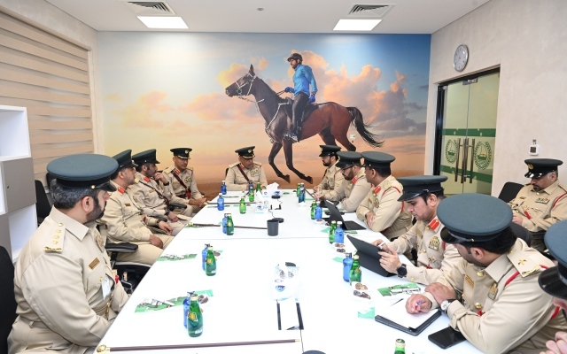 الصورة: الصورة: 100 % التغطية الأمنية لمركز شرطة الخيالة في دبي