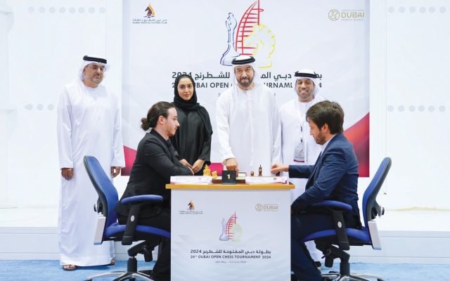 الصورة: الصورة: انطلاقة بلا مفاجآت لـ«دولية دبي للشطرنج»
