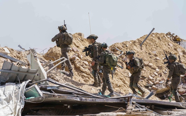 الصورة: الصورة: الجيش الإسرائيلي يعلن مقتل 3 جنود في قتال بجنوب غزة