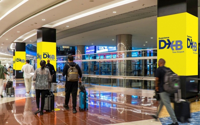 الصورة: الصورة: مطار دبي يتوقع 91.4 مليون مسافر بنهاية العام