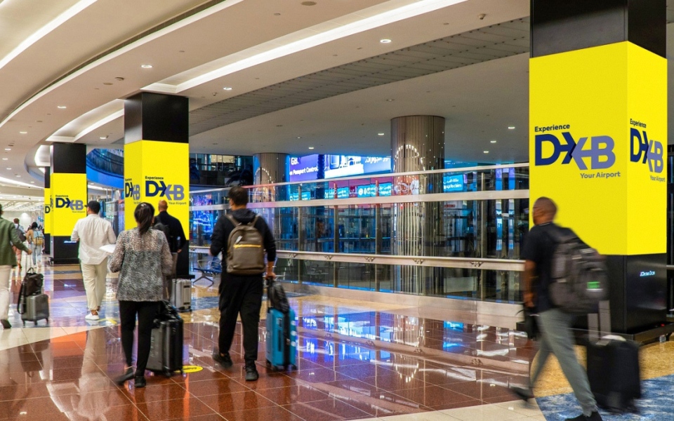 الصورة: الصورة: مطار دبي يتوقع 91.4 مليون مسافر بنهاية العام